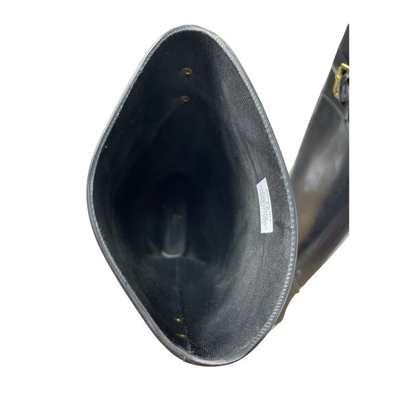 Lauren Ralph Lauren Womens Rossalyn Black Rain Boots Size 6B SKU 8967 - Picture 15 of 16